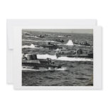 WWII US Marines invade Iwo Jima invitations