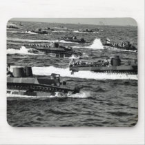 WWII US Marines invade Iwo Jima
