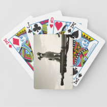 WWII USCG Dog named Kelly playing cards