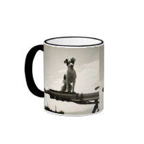 WWII USCG Dog named Kelly mugs