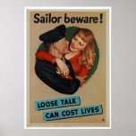 WWII Vintage Poster posters