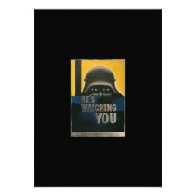 WWII Vintage Poster Invitation