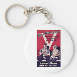 Wwii Women Key Chain