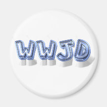 wwjd fridge magnet