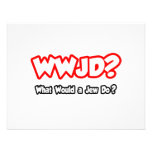WWJD...What Would a Jew Do? Custom Announcement