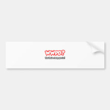 WWPD...What Would a Photographer Do? Bumper Sticker