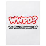 WWPD...What Would a Programmer Do? flyers