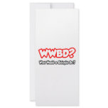 WWRD...What Would a Biologist Do? Customized Rack Card