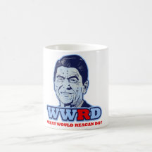 WWRD, What would Reagan Do? Mugs