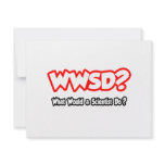WWSD...What Would a Scientist Do? invitations