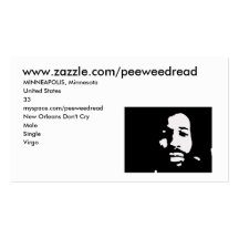 www.zazzle.com/peeweedread business card template