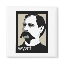 wyatt earp refrigerator magnets