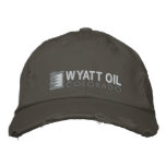 Wyatt Oil embroidered hats