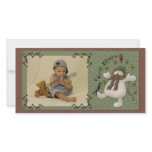 Wynter Blessin's Snowman Photo Card photo cards
