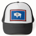 Wyoming Flag hats