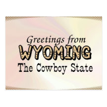 Wyoming Postcards