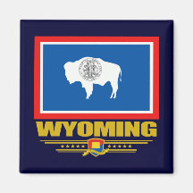 Wyoming (SP) Refrigerator Magnets
