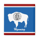 Wyoming State Flag Magnet