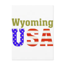 Wyoming USA! Postcards