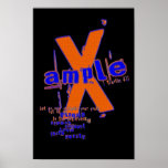 X-ample Poster posters