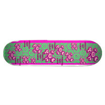X BONES SKATE BOARD DECK