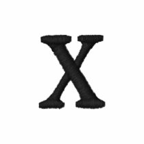 X Customised Initial Polo Shirt