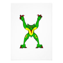 x dragon personalized announcements