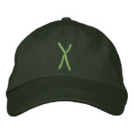 X embroidered hats