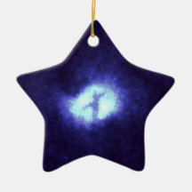 X in Whirlpool Galaxy M51 Ornament