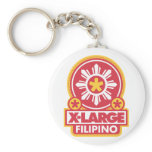 X-Large Filipino - Red keychains