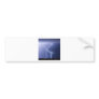 X Lightning Bolts In The Sky Bolts Bumper Stickers