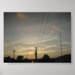 " X marks the spot" Sunset Louisville Ky posters
