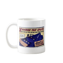 X Marks The Spots Coffee Mugs
