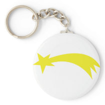 x-mas star - falling star keychain