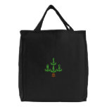 X-Mas Tree embroidered bags