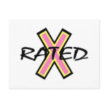 X Rated postcards