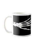 X-ray Bone Hands Human Skeleton-White mugs