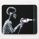 X-RAY CONSTRUCTION SKELETON DRILLING mousepads