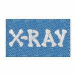 X-ray embroidered shirts