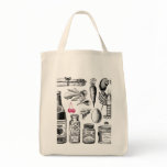 X-Ray Grocery Bag Shopping Tote