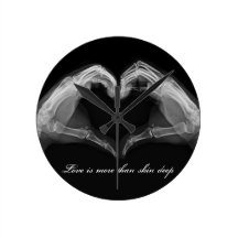 X-Ray Heart Love Clock