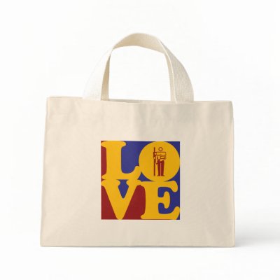 X-Ray Love Tote Bags by sciencewillprevail
