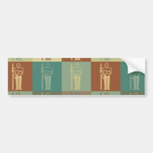 X-Ray Pop Art Bumper Sticker