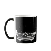 X-Ray Skeleton B&W Bath Time Coffee / Beer Mugs