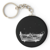 X-Ray Skeleton B&W Bath Time