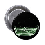X-Ray Skeleton Bath Black Green Pins