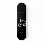 X-RAY SKELETON ON MEGAPHONE - B&W skateboards