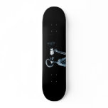 X-RAY SKELETON ON MEGAPHONE - BLUE skateboards
