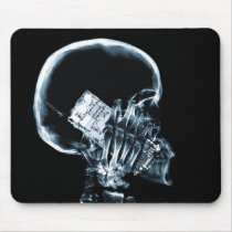 X-RAY SKELETON ON PHONE - BLUE