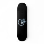 X-RAY SKELETON ON PHONE - BLUE skateboards